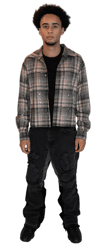 Rhinestone Flannel