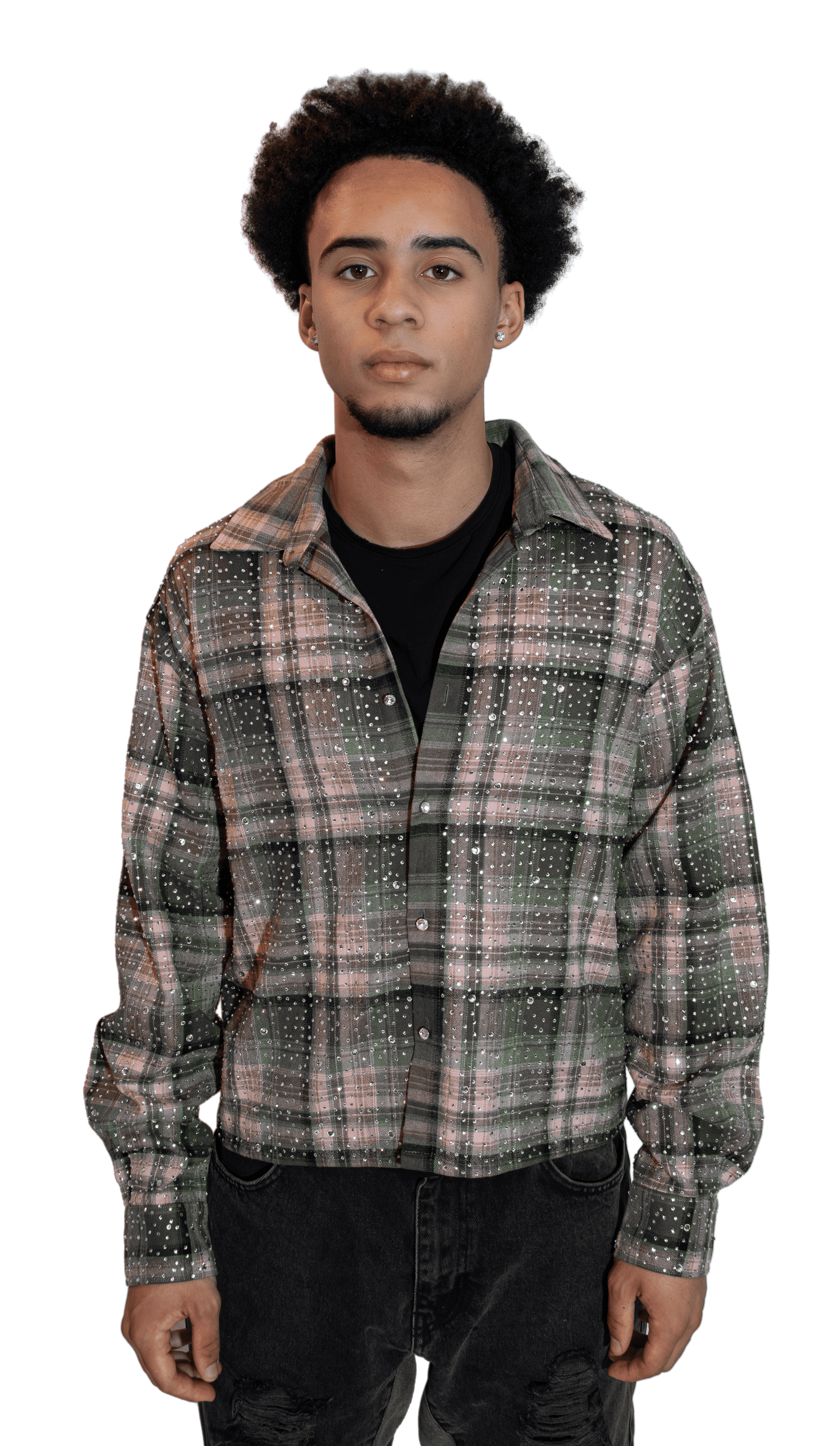 Rhinestone Flannel