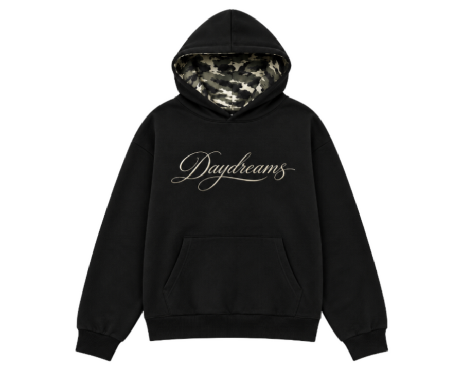 Black Camo Hoodie